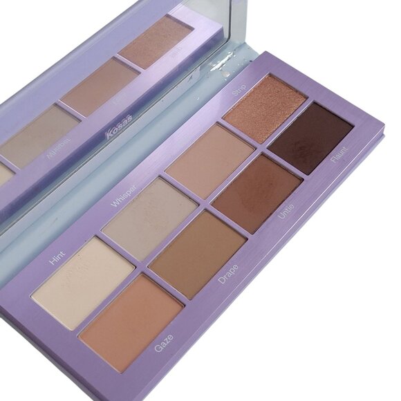 Kosas Undressed Talc-Free Neutral Eyeshadow Palette 8 Shades Preowned - Picture 1 of 10
